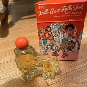 Avon roller skate cologne bottle perfume NEW VINTAGE